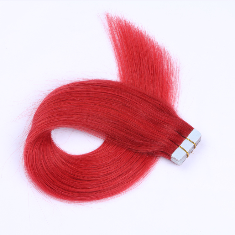 New discount tape in hair for burgundy extension brands SJ00117